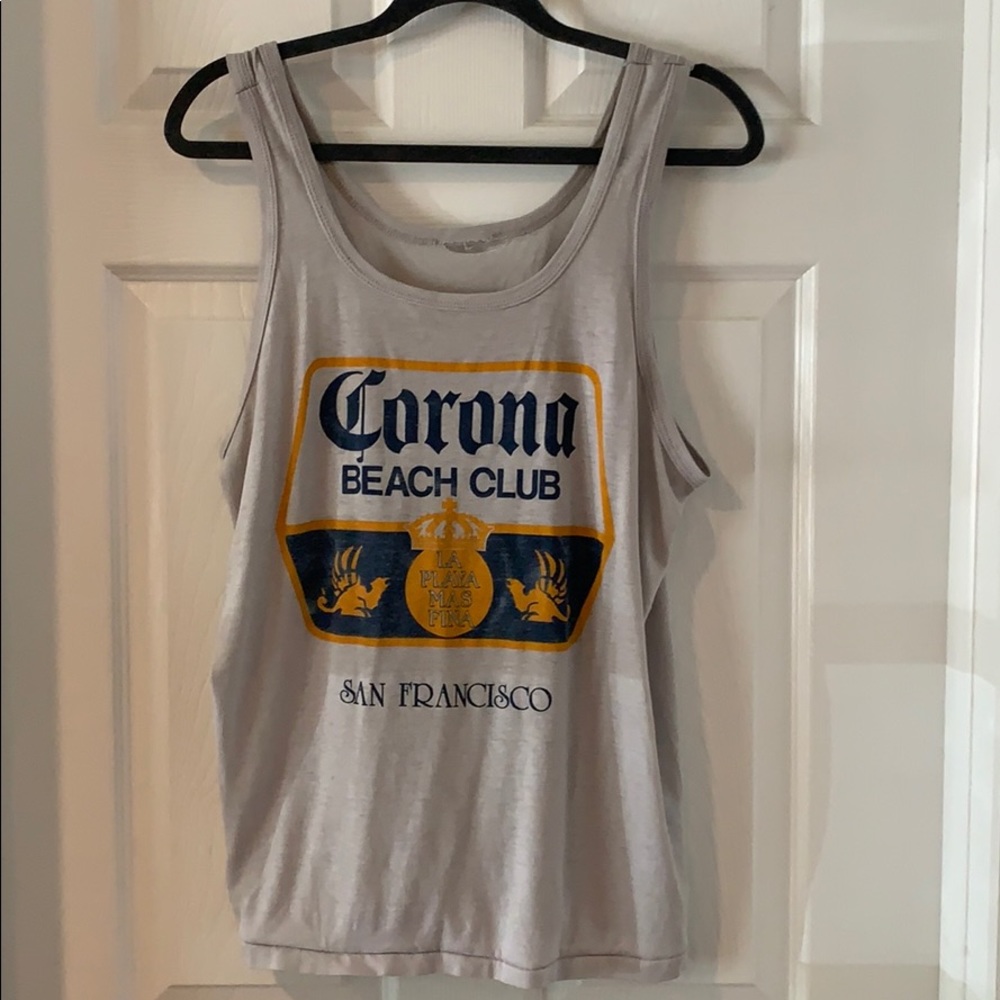 Corona tank top - vintage & unisex